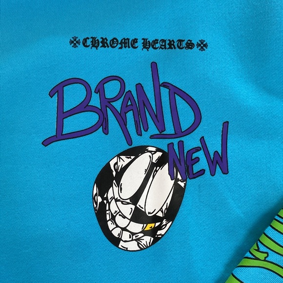 Chrome Hearts Women's Blue Hoodie - Picture 3 of 6